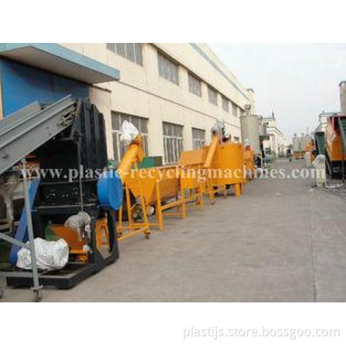 380V 50 HZ PET bottle washing drying Line Waste Plastic Rec